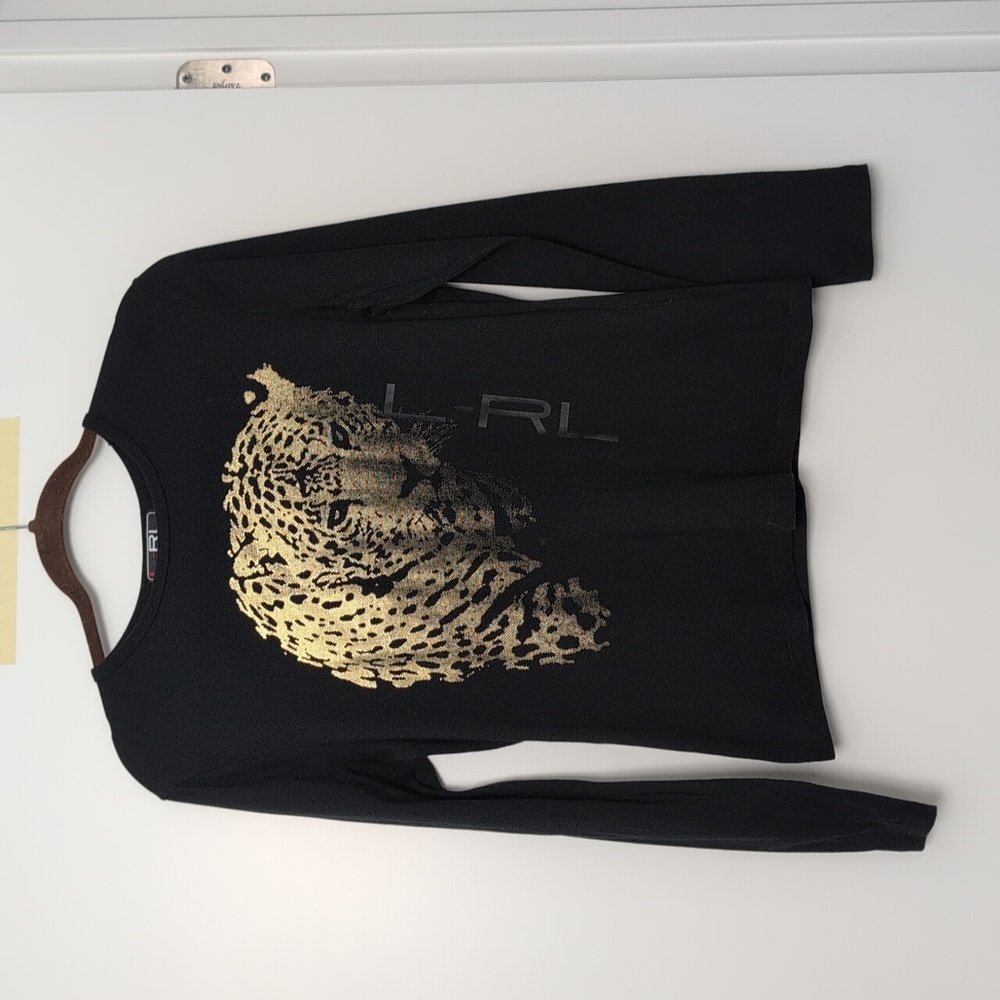 Lauren Active Cheetah Longsleeve Tee